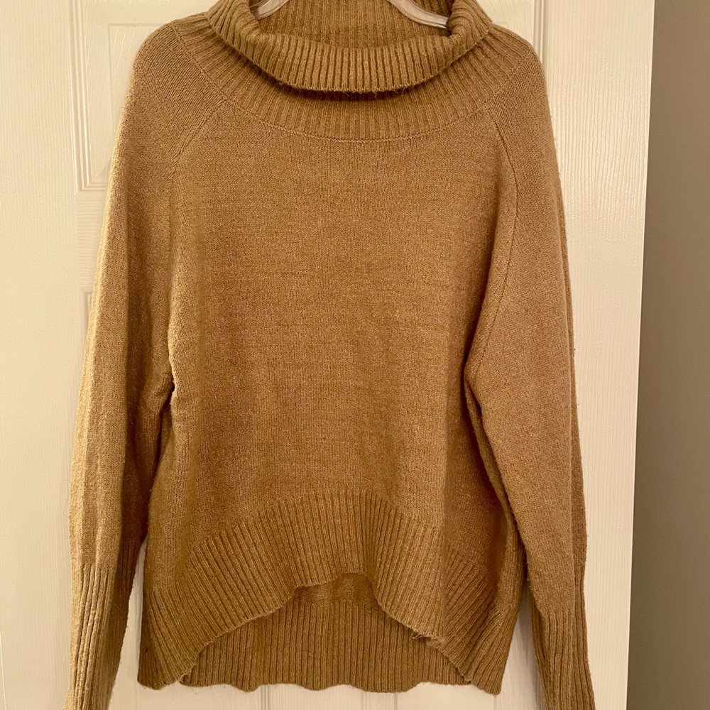 Pink Lily camel sweater